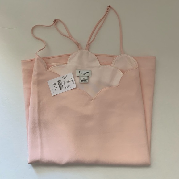 J. Crew Factory Tops - J Crew scalloped Edge Camisole